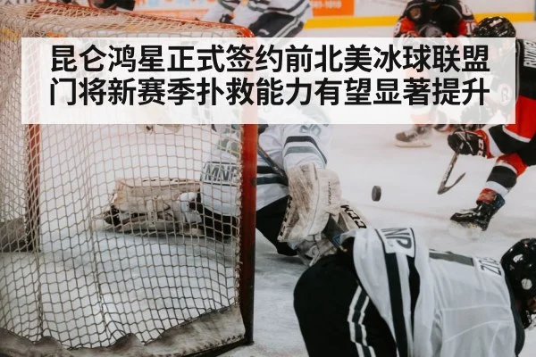 hockey goalie save